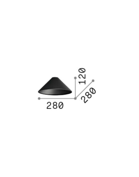 MIX UP SHADE CONO SMALL NERO