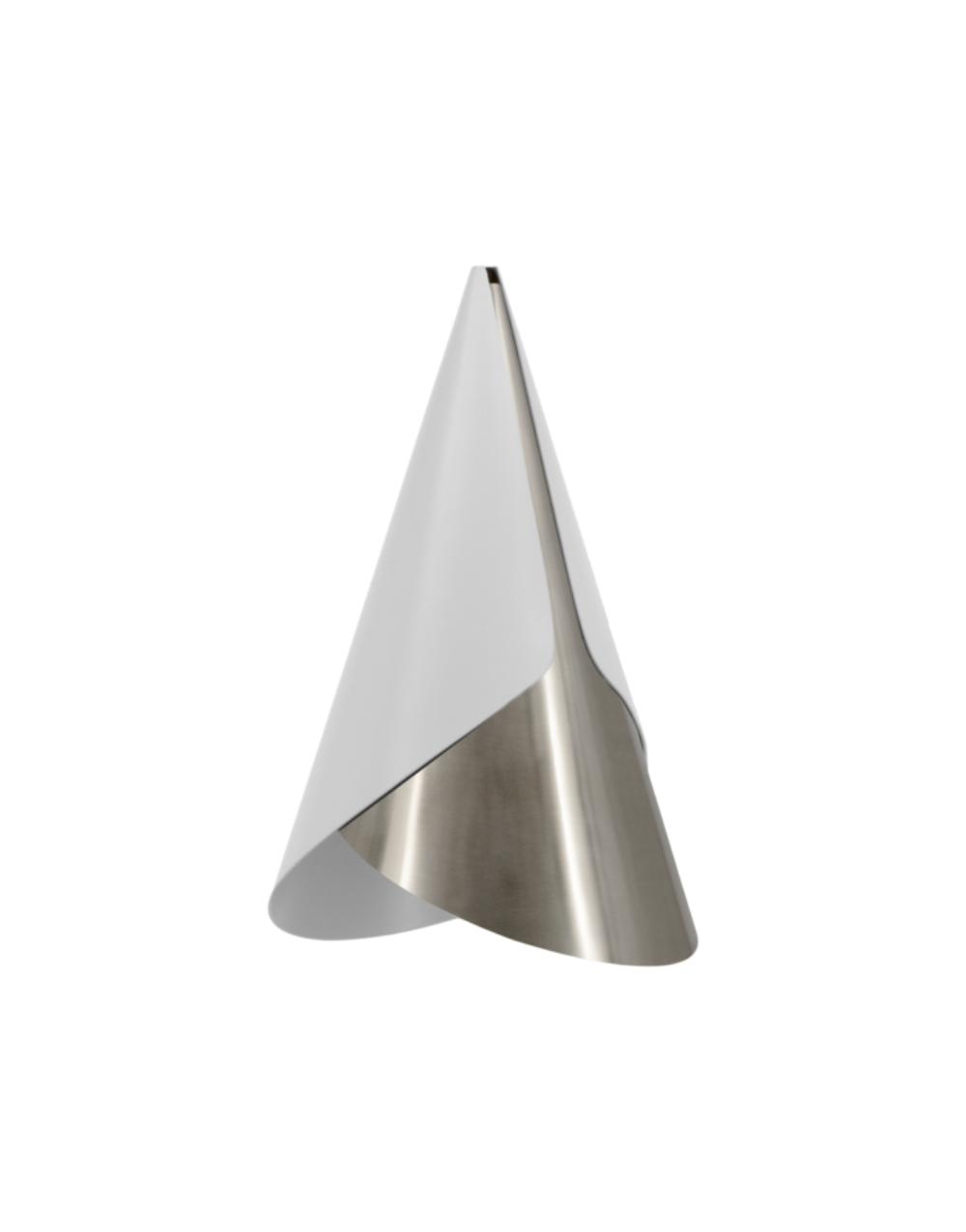 Cornet Nuance Mist & Steel O13.4 x 23,8 cm