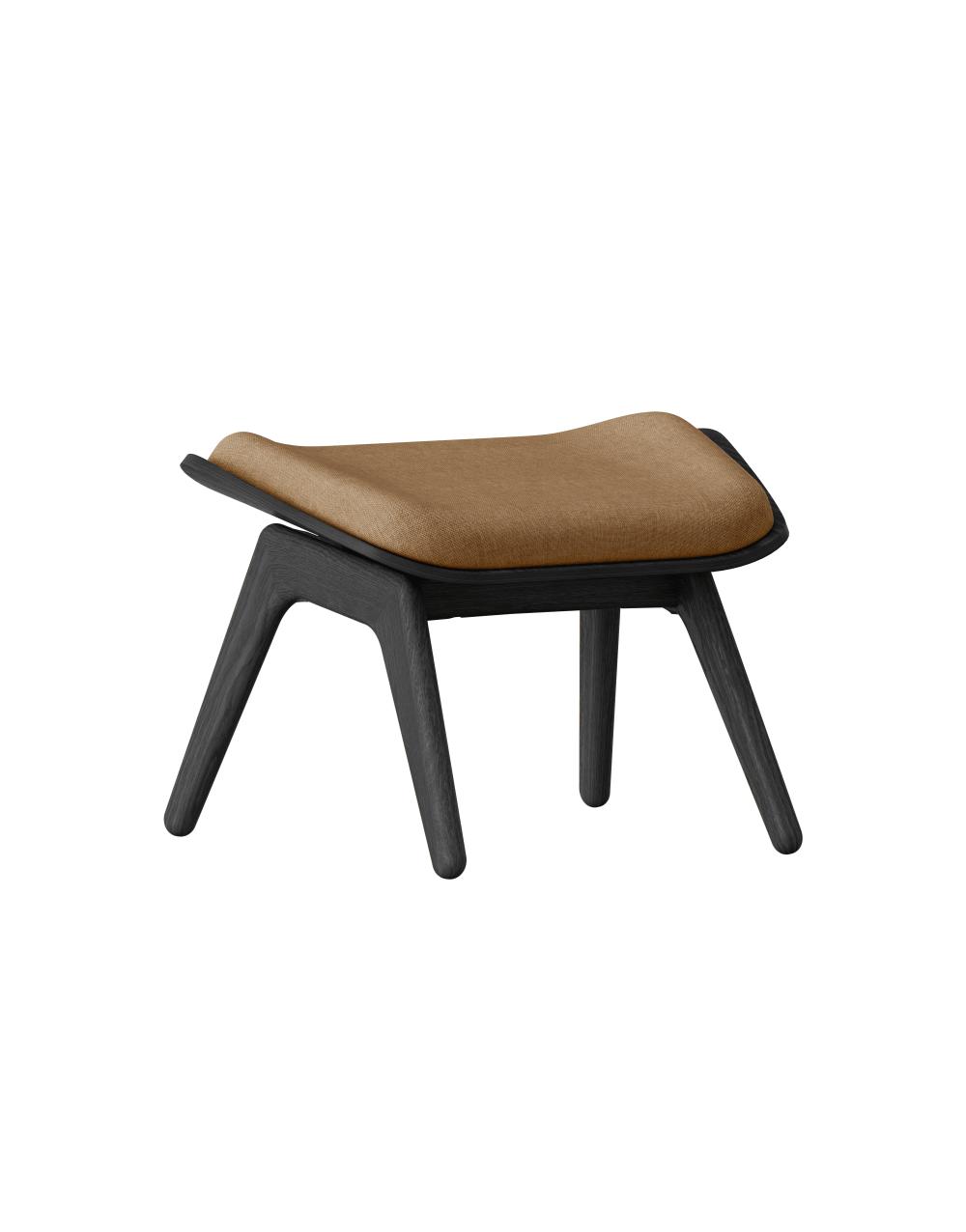 The Reader Ottoman Black Oak - Sugar Brown