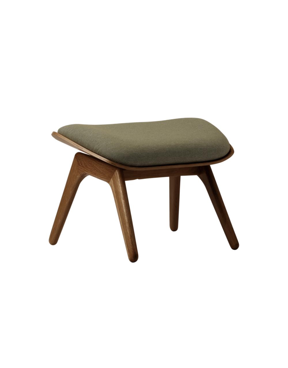 The Reader Ottoman Dark Oak - Morning Meadows