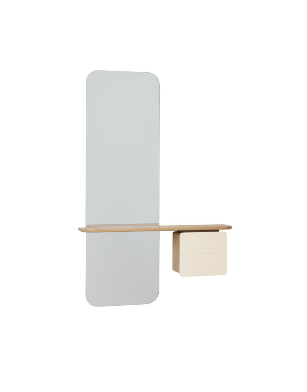One More Look oak  Pearl White