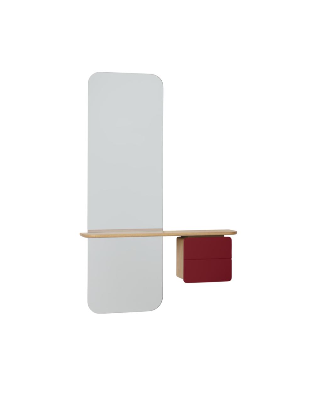One More Look oak  Ruby Red