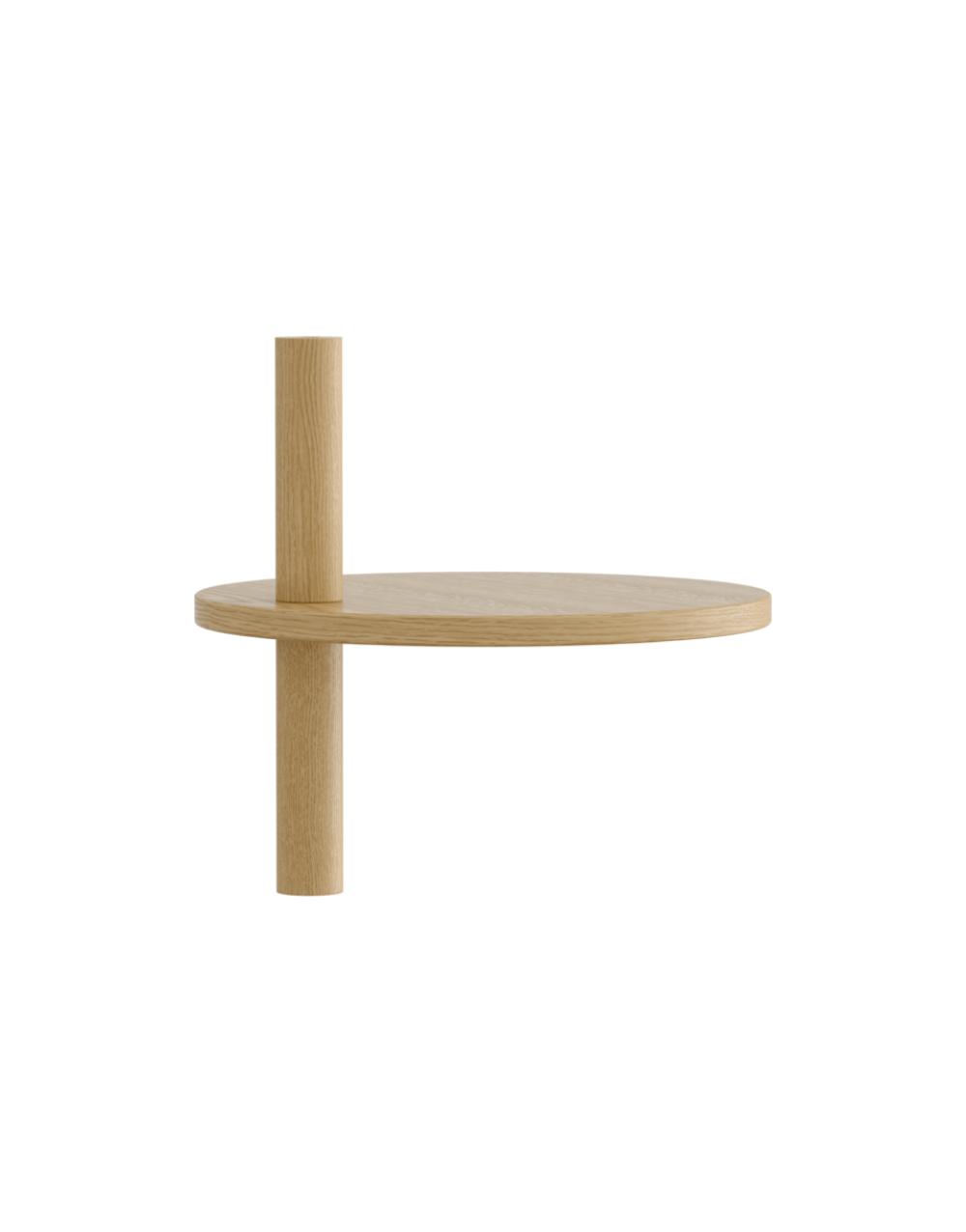 Stories - Round Corner table Oak (add-on)