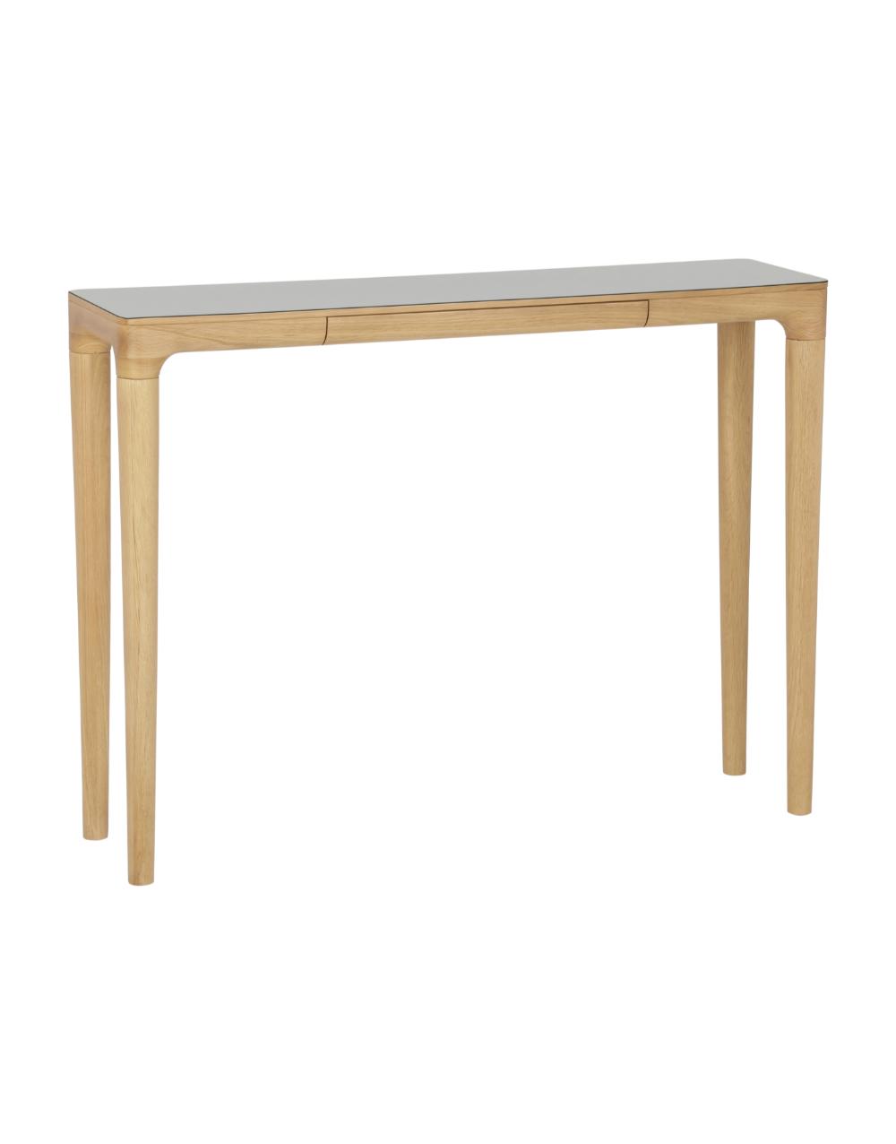 Heart'n'Soul Console Table Oak - Cloud Grey