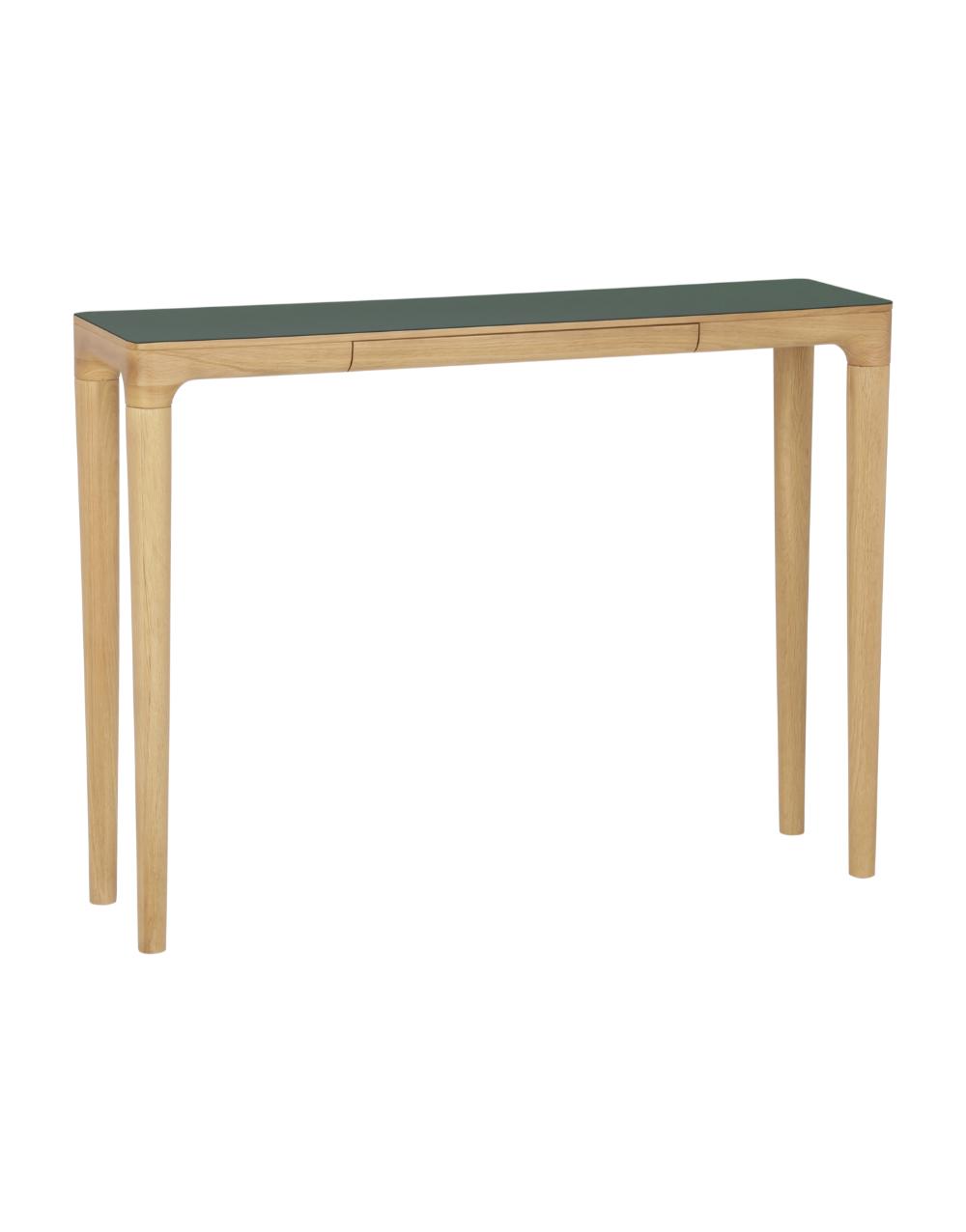 Heart'n'Soul Console Table Oak - Moss Green